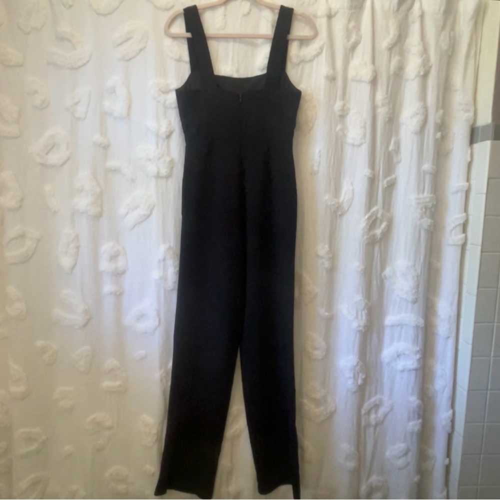 Good American Black Basic Luxe Tailored Column Ju… - image 4